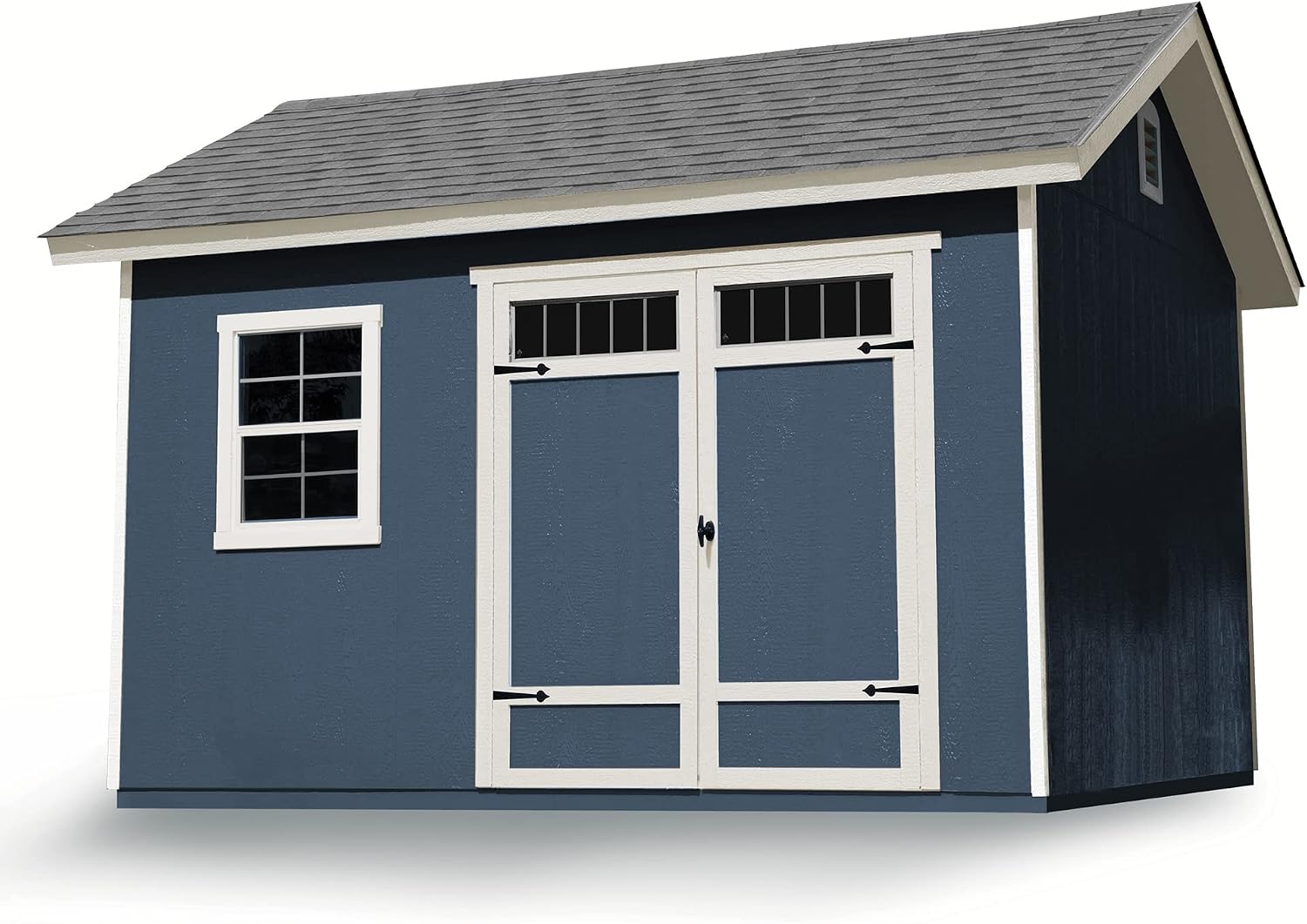 Handy Home Products Beachwood 8x12 Do-it-Yourself Wooden Storage Shed- Does not Include Floor kit, Paint, or Roofing Shingles