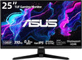 ASUS 24.5' FHD Gaming Monitor, Fast IPS Display, 310Hz, 0.3ms, G-SYNC Compatible, FreeSync Premium, ELMB Sync, 99% sRGB, AI-Powered Gaming Enhancements, Bult-in Speaks, HDMI, DisplayPort