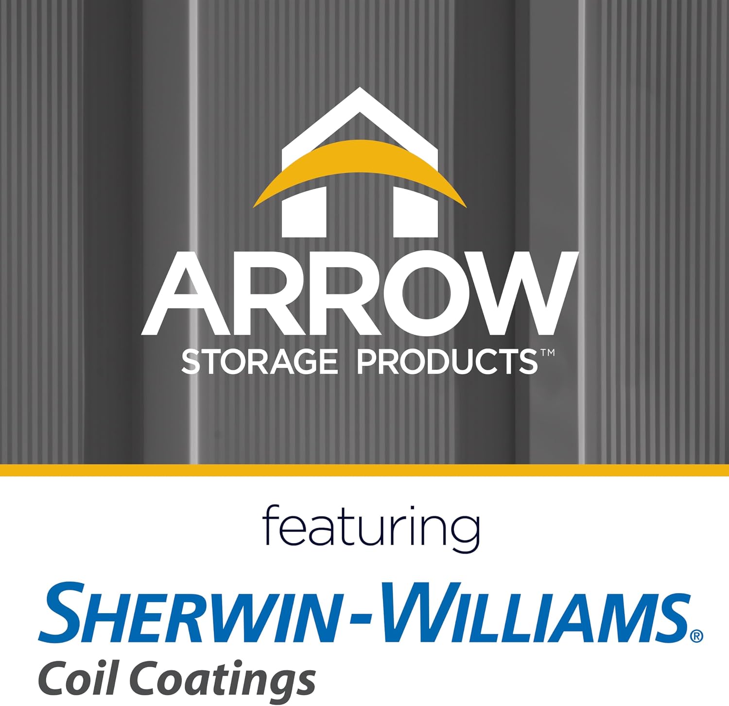 Arrow Sheds 6' x 4' Outdoor Steel Storage Shed, Grey