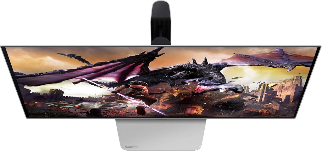 Samsung 32DG8 32 Inch Odyssey G80SD 4k UHD Smart Gaming Monitor with 1 Year Amber Protection Extension (2024)