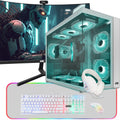 MTG Khuno Gaming Tower PC- Intel Core i5-8th Gen, GTX 1660S 6GB 192bits, 16GB ARGB Ram, 256GB Nvme, 24 Inch Curve Monitor, Gaming Kit Combo, Webcam, Win 11 Home