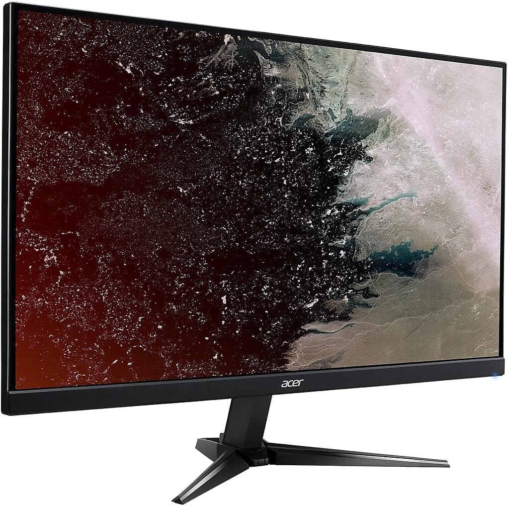 Acer QG241Y 23.8' Full HD LED LCD Monitor - 16:9 - Black - Vertical Alignment (VA) - 1920 x 1080-16.7 Million Colors - FreeSync - 250 Nit - 1 ms VRB - 75 Hz Refresh Rate - HDMI - VGA