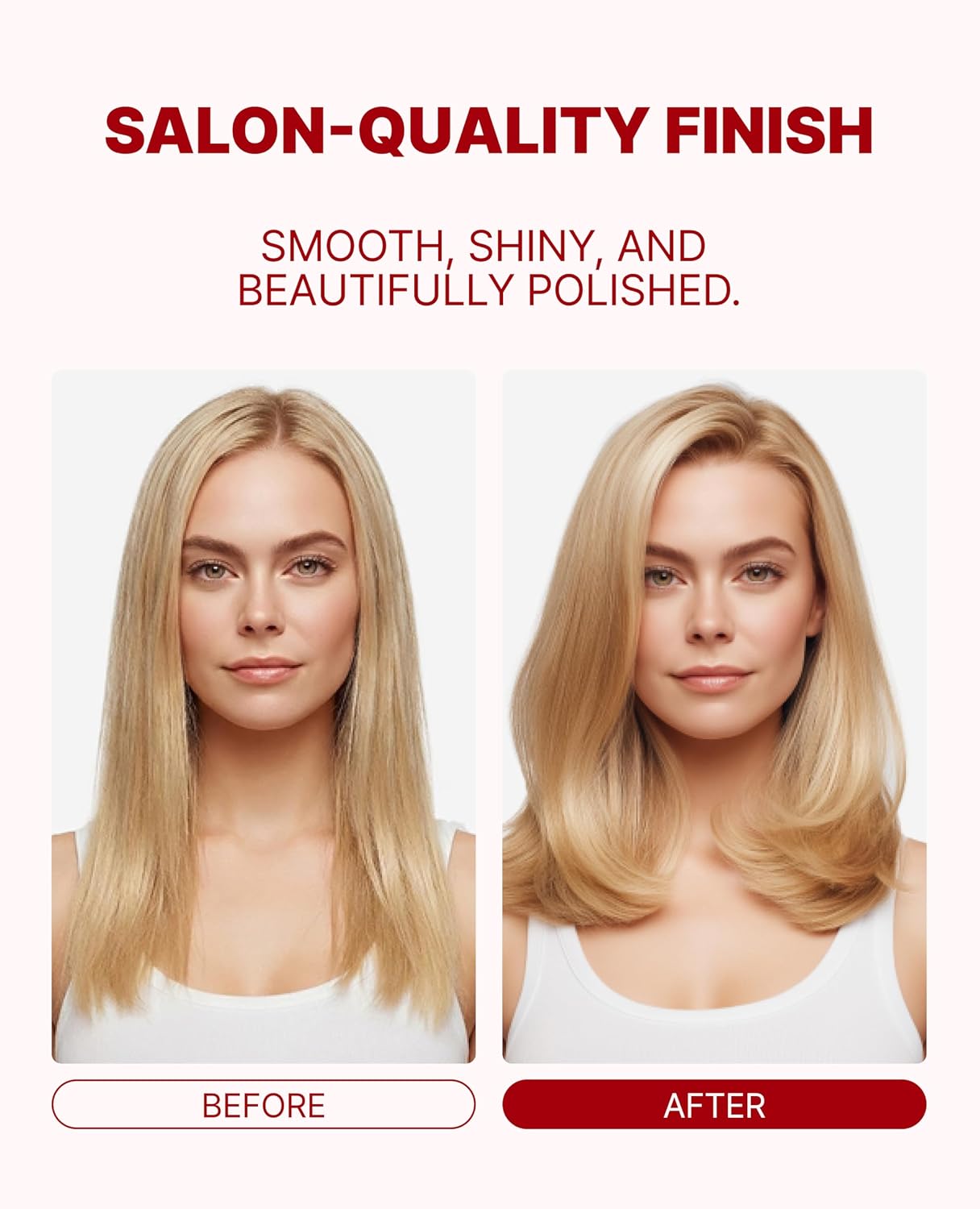 GLAMPALM Classic Volumizing 1' | Ceramic Flat Iron Infused with Vita-C, Curved Plates for Volume & Curl, Korean No.1 Hair straighteners for Women Dual Voltage, Root Volume Iron | GP202