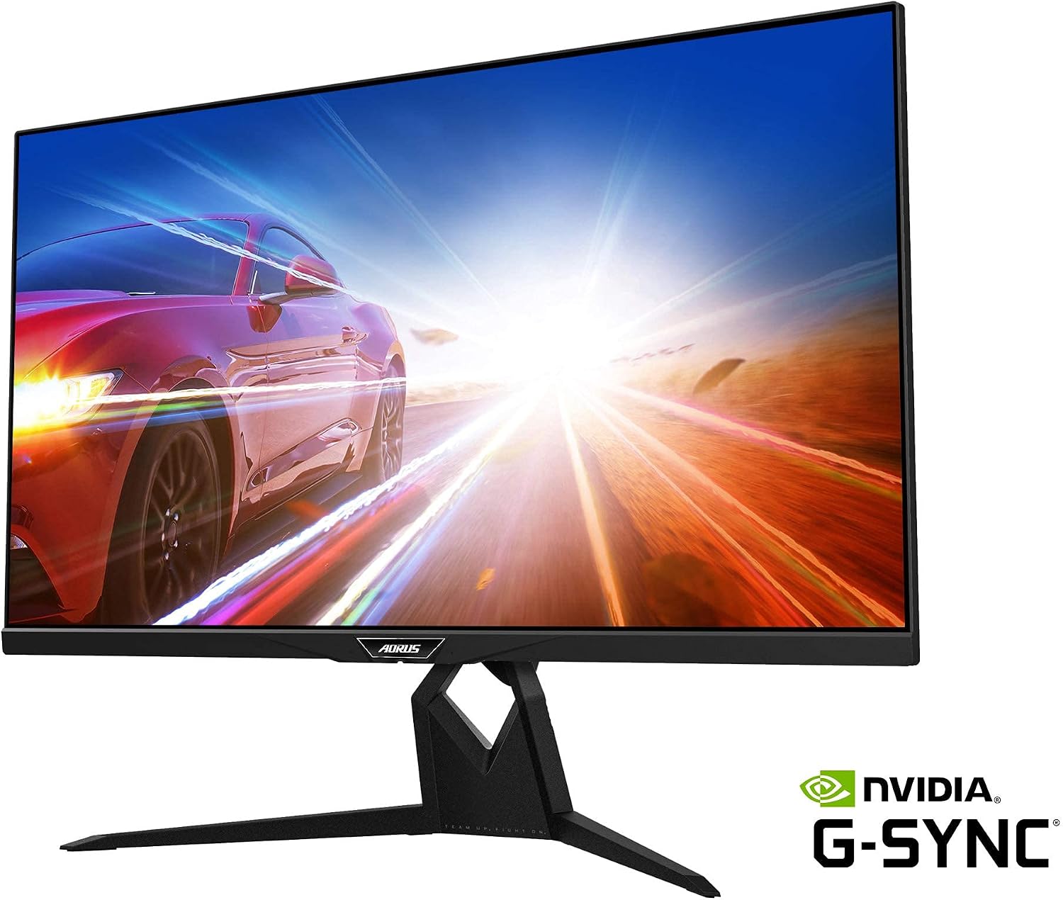 AORUS FI32Q 32' 1440p HBR3, NVIDIA G-SYNC Compatible, Exclusive Built-in ANC, KVM, 2560x1440 Display, 1ms Response Time, 94% DCI-P3, 1x DisplayPort 1.4, 2X HDMI 2.0, 2X USB 3.0, 1x USB C (Renewed)