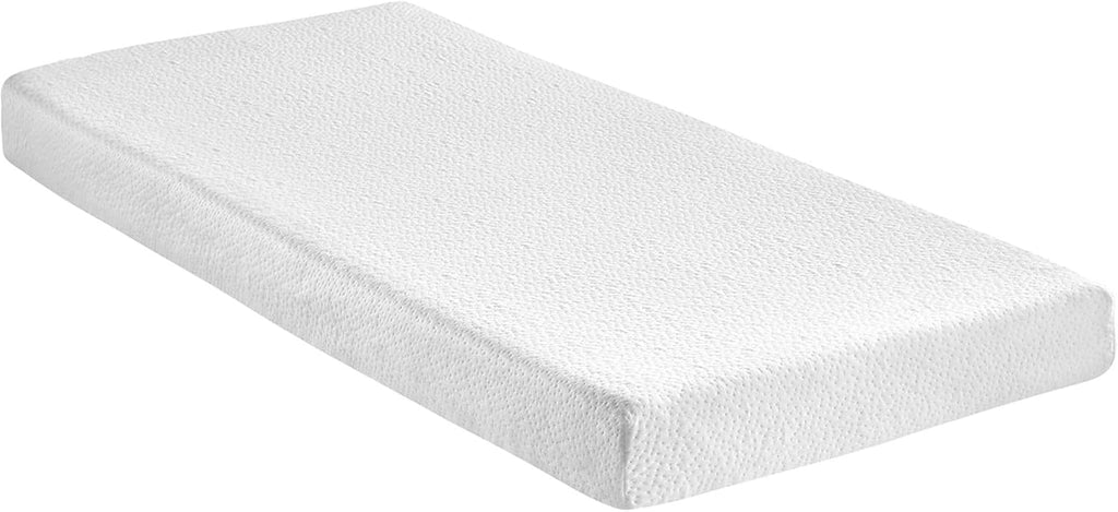 Classic Brands 4.5-Inch Plush Cool Gel Memory Foam Replacement Mattress for Sleeper Sofa Bed Full,White