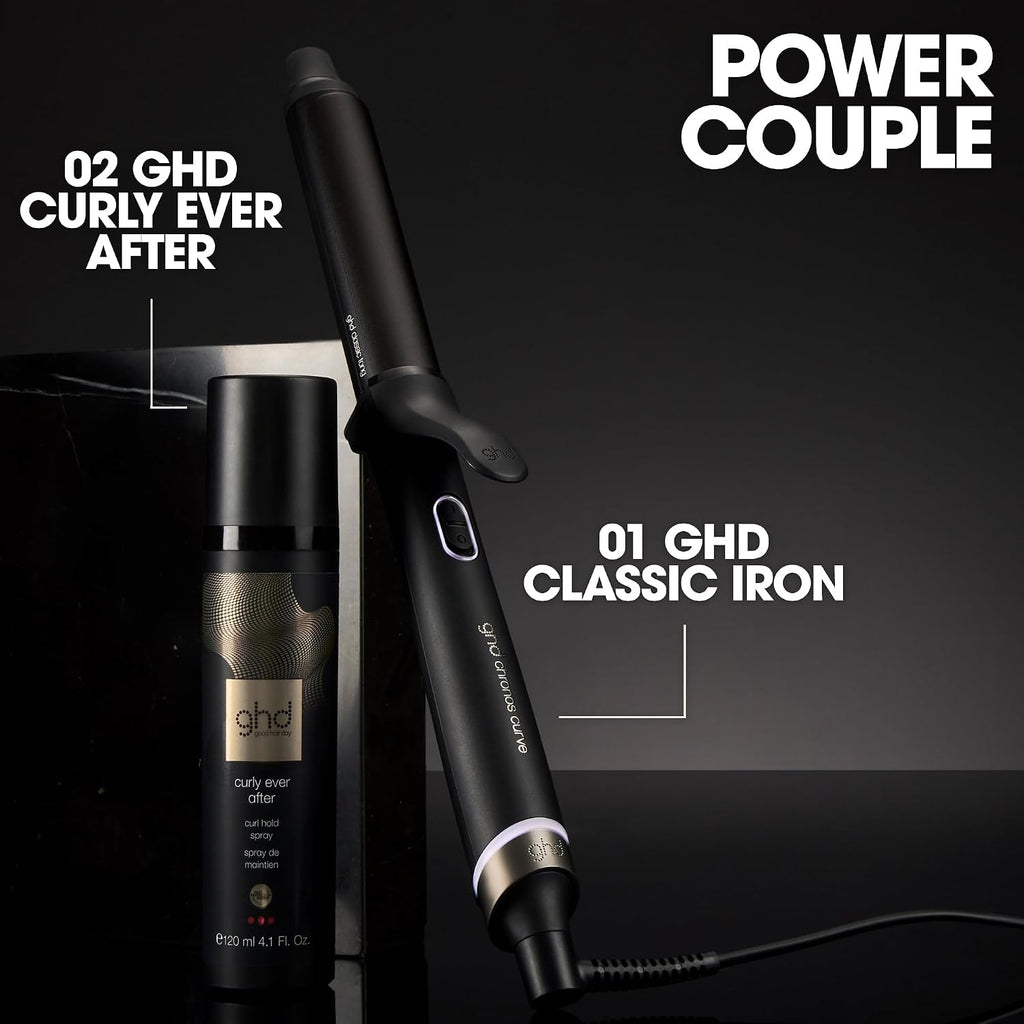 ghd Chronos Curve Curling Irons and Wands - Frizz-Free Curls with Responsive Technology & Automatic Sleep Mode