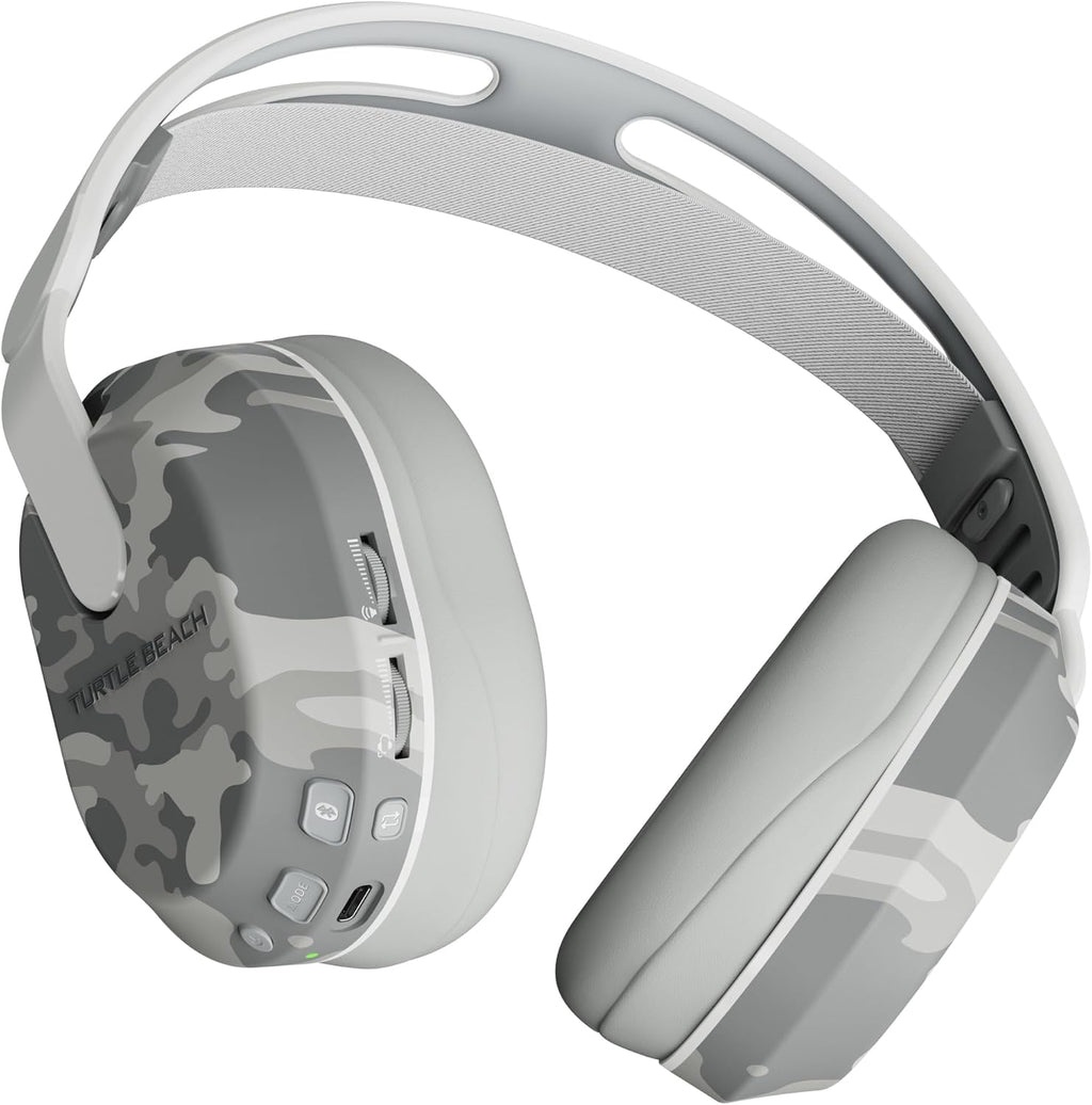 Turtle Beach Stealth 500 Arctic Camouflage Playstation Wireless Gaming Headset w/ 40 hour Battery and Bluetooth for PS5, PS4, PC and Mobile