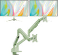 Pixio Two PX279 Wave Mint Green 27 inch 240Hz Refresh Rate FHD 1080p Resolution Fast IPS Panel 1ms GTG Resonse Time Gaming Monitor and PS1D Wave Mint Green Dual Monitor Arm