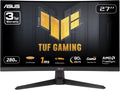 ASUS TUF Gaming 27' 1080P Curved Monitor (VG27VQM1B) – Full HD, 1500R, 280Hz, 1ms, Extreme Low Motion Blur, FreeSync Premium, Shadow Boost, Eye Care, 90% DCI-P3 (Renewed)