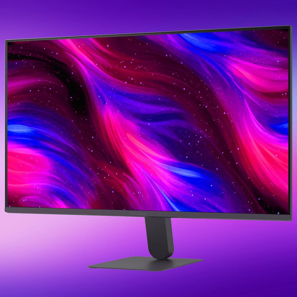 LG 27 inch UltraGear FHD IPS Gaming Monitor, 144Hz, HDR10, AMD FreeSync G-Sync Compatible, Black Stabilizer, Reader Mode, Flicker Safe, Anti-Glare, 99% sRGB, HDMI & DisplayPort, Tilt Adjustable, Black