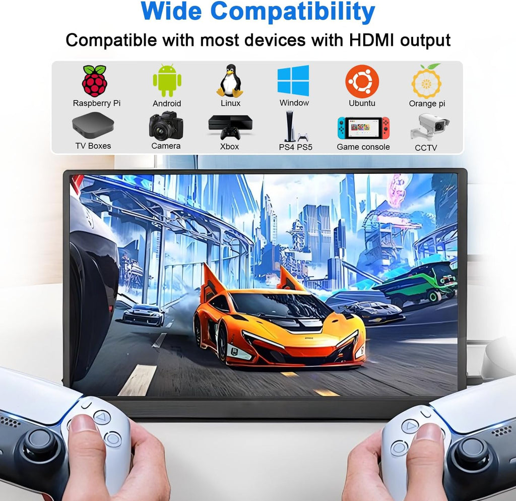 wisecoco 10.5 Inch Touchscreen Monitor for Raspberry Pi 2560×1600 2K OLED Display for RPi 5/4B/3B CM3+/4 HDMI Port Supports Jetson Nano/Windows