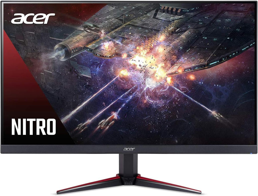 acer Nitro VG240Y Pbiip 23.8 Inches Full HD (1920 x 1080) IPS Gaming Monitor with AMD Radeon FreeSync Technology, Zero Frame, 144Hz, 1ms VRB, (2 x HDMI 2.0 Ports & 1 x Display Port), Black