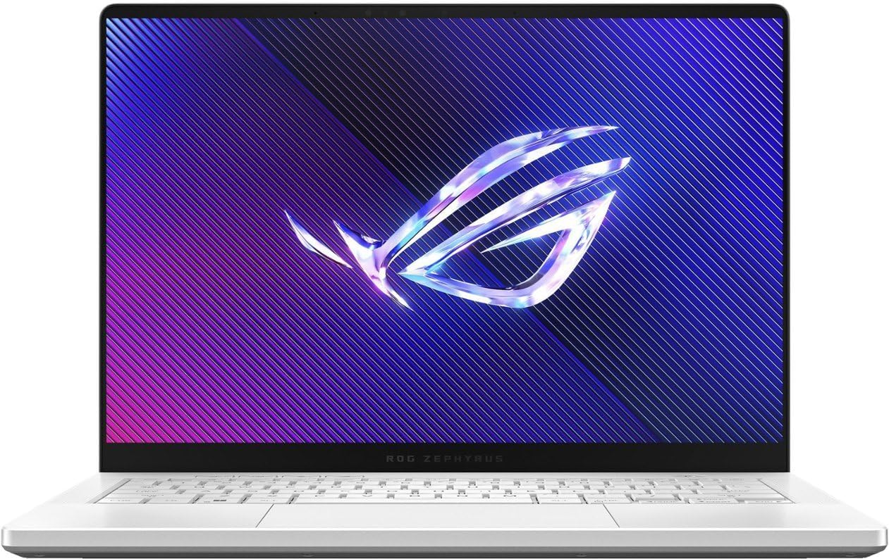 ASUS ROG Zephyrus G14 14.0' OLED Gaming Laptop (Ryzen 9 8945HS, RTX 4060, 16GB RAM, 1TB SSD, RGB Backlit Keyboard, WiFi 6E, Micro SD, Win11H) W/Dockztorm