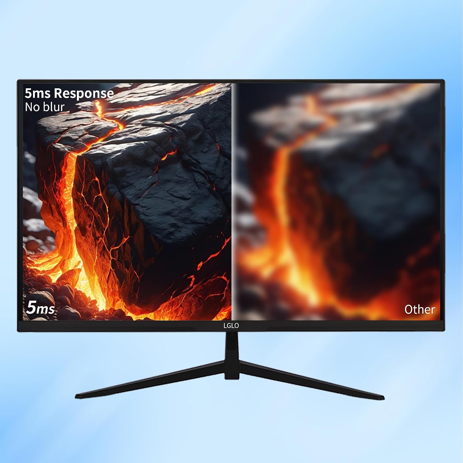 27 Inch 4K UHD (3840x2160) Monitor, Dual Mode 4K@60Hz/2K@144Hz, IPS Panel, Borderless Design, HDR400, 99% sRGB, Work & Gaming Monitor for Designers, Office, and PC Gaming with HDMI Display Port