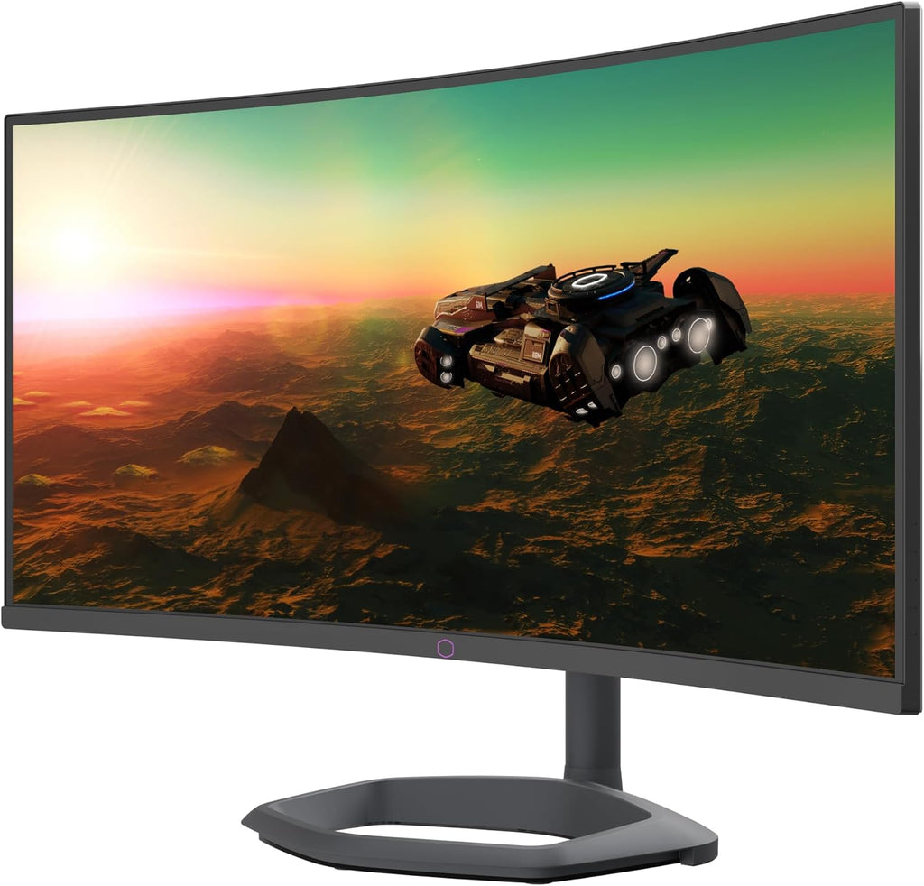 Cooler Master GM34-CWQ2 34' Curved UWQHD 3440 x 1440 VA Quantum Dot Gaming Monitor | Up to 180Hz | Up to 0.5ms | Curve 1500R | FreeSync Premium|Nvidia | HDR Support |DP1.4 * 1 | HDMI2.0 * 2