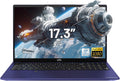 NIMO 17.3' IPS FHD-Laptop, Intel 6 Cores i3-1215U 64GB RAM 2TB SSD (Beat Ryzen 5 7520U, Up to 4.4GHz) Computer with 65W GaN Type C Backlit Keyboard Fingerprint, for Home Student and Business Blue