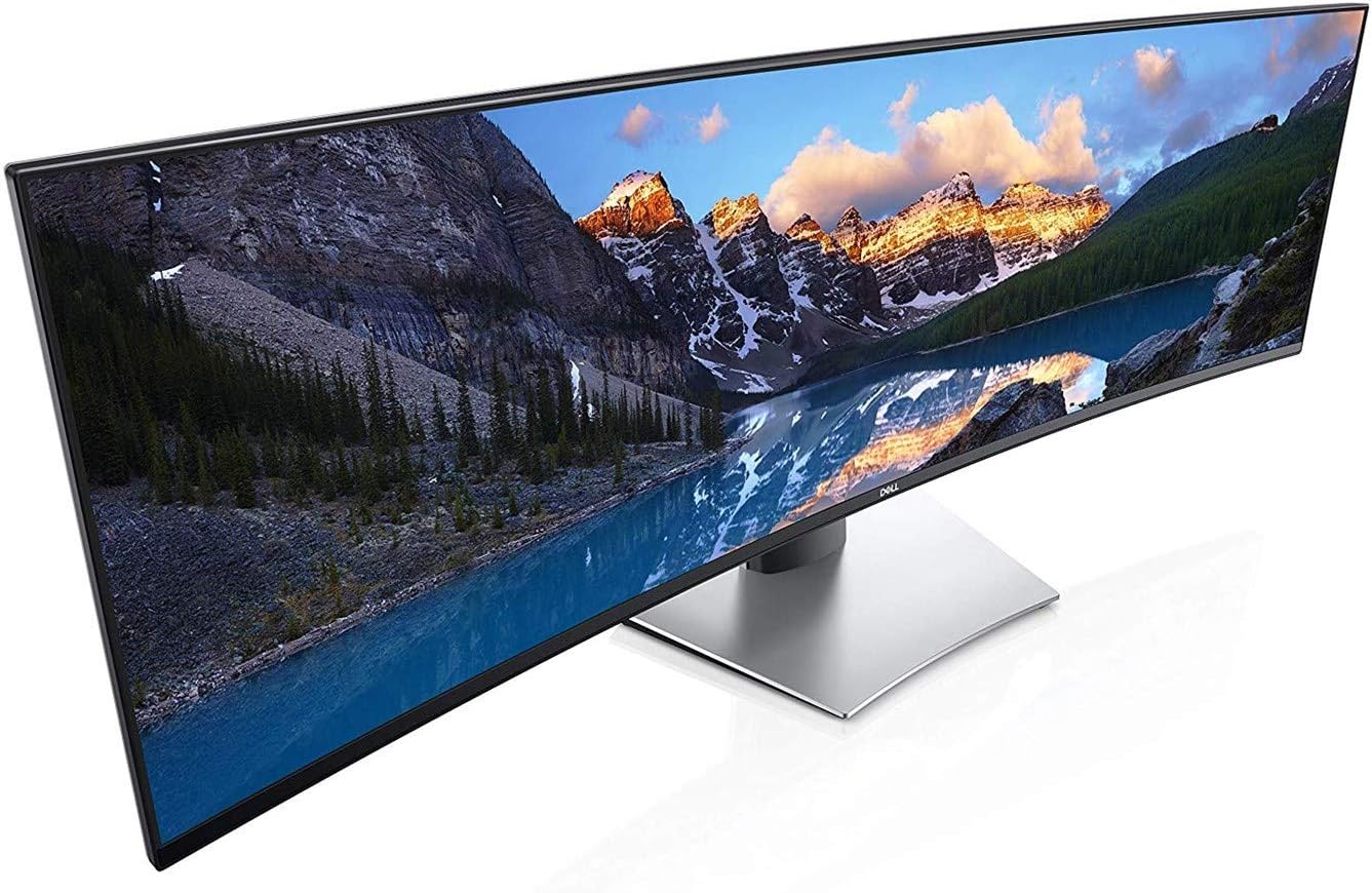 Dell UltraSharp 49 Curved USB-C Monitor U4919DW- 124.5cm(49In), U4919DW, 0DELL-U4919DW, 834837 (Monitor U4919DW- 124.5cm(49In) Black)