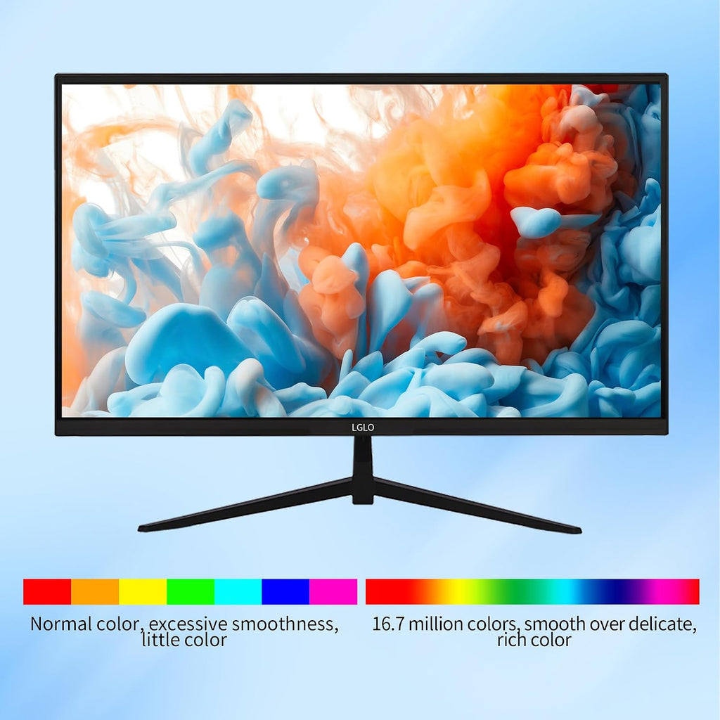 27 Inch 4K UHD (3840x2160) Monitor, Dual Mode 4K@60Hz/2K@144Hz, IPS Panel, Borderless Design, HDR400, 99% sRGB, Work & Gaming Monitor for Designers, Office, and PC Gaming with HDMI Display Port