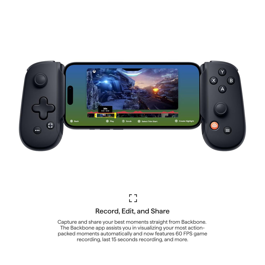 BACKBONE One Mobile Gaming Controller for iPhone 14 & Older (Lightning) 2nd Gen, Phone Controller, Play Xbox, PlayStation, PC, App Games & More (With 3 Months of Apple Arcade Access) (Pack of 2)