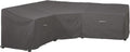 Classic Accessories Ravenna Water-Resistant 100 Inch Patio V-Shaped Sectional Lounge Set Cover, Patio Furniture Covers
