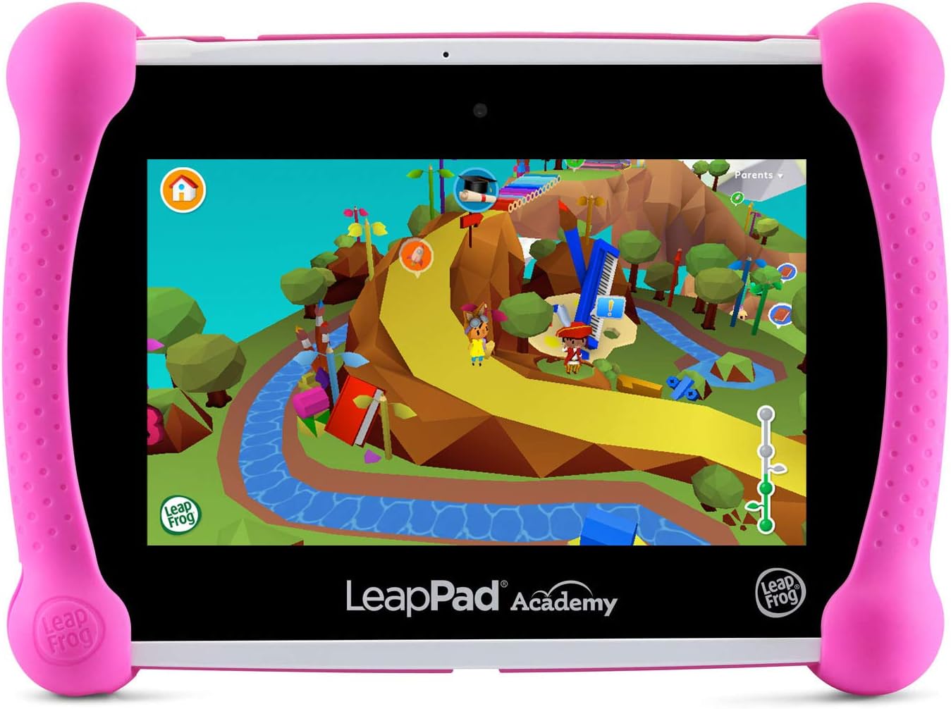 LeapFrog LeapPad Academy Kids' Learning Tablet, Pink