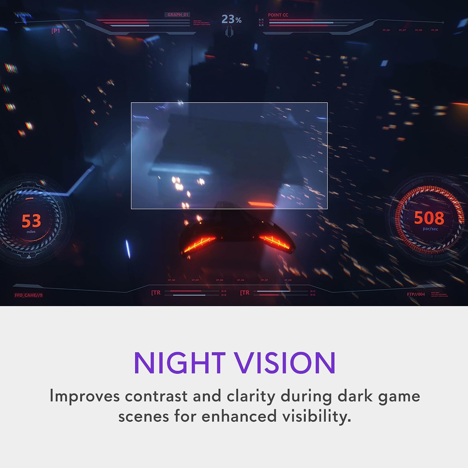 Alienware AW2524HF Gaming Monitor - 24.5-inch (1920x1080) 500Hz (Overclock) 0.5ms Display, Height/Tilt/Swivel/Pivot Adjustability, 3yr Advanced Exchange-Black