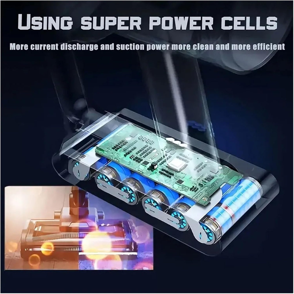 25.2V 7800mAh SV14 Battery Lithium Li-ion Vacuum Cleaner Rechargeable Battery,Compatible for Dyson V11 Absolute V11 Animal SV15 970145-02(25.2V 9800mAh - 2PCS)