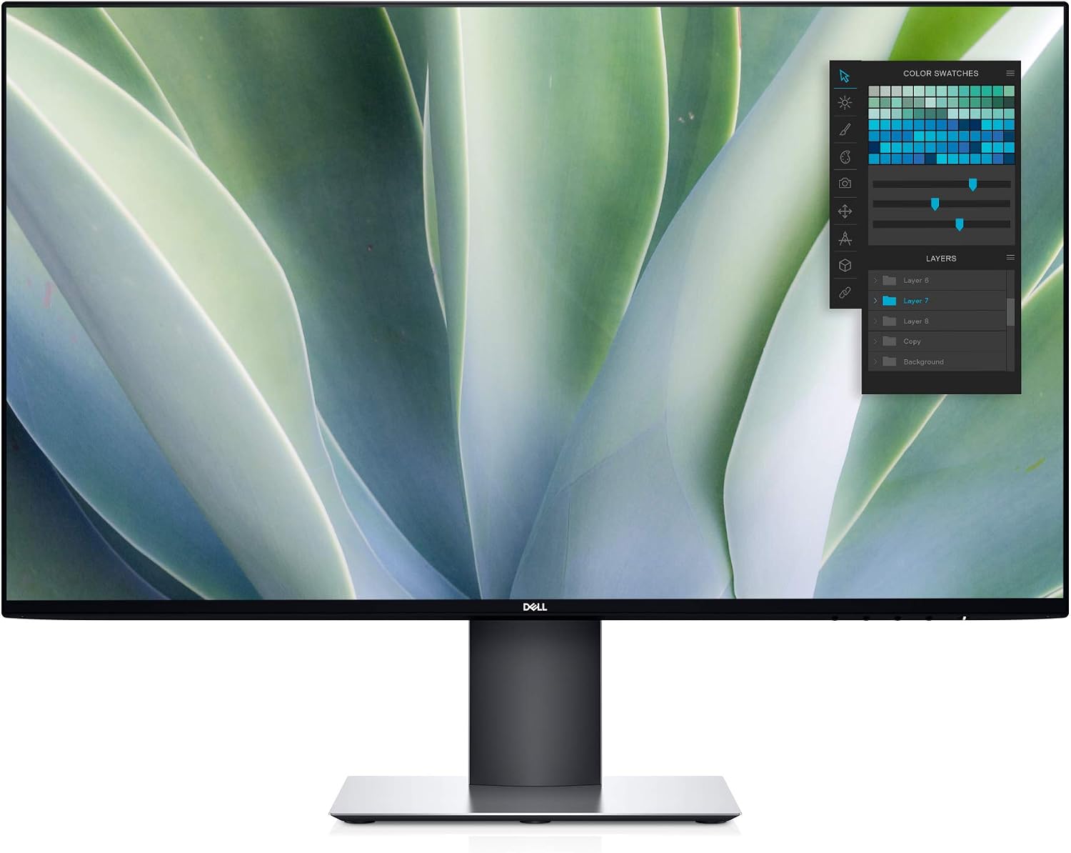 Dell Ultrasharp U2719DX 27-Inch WQHD 2560x1440 Resolution IPS Monitor with Infinity Edge Bezels, Black
