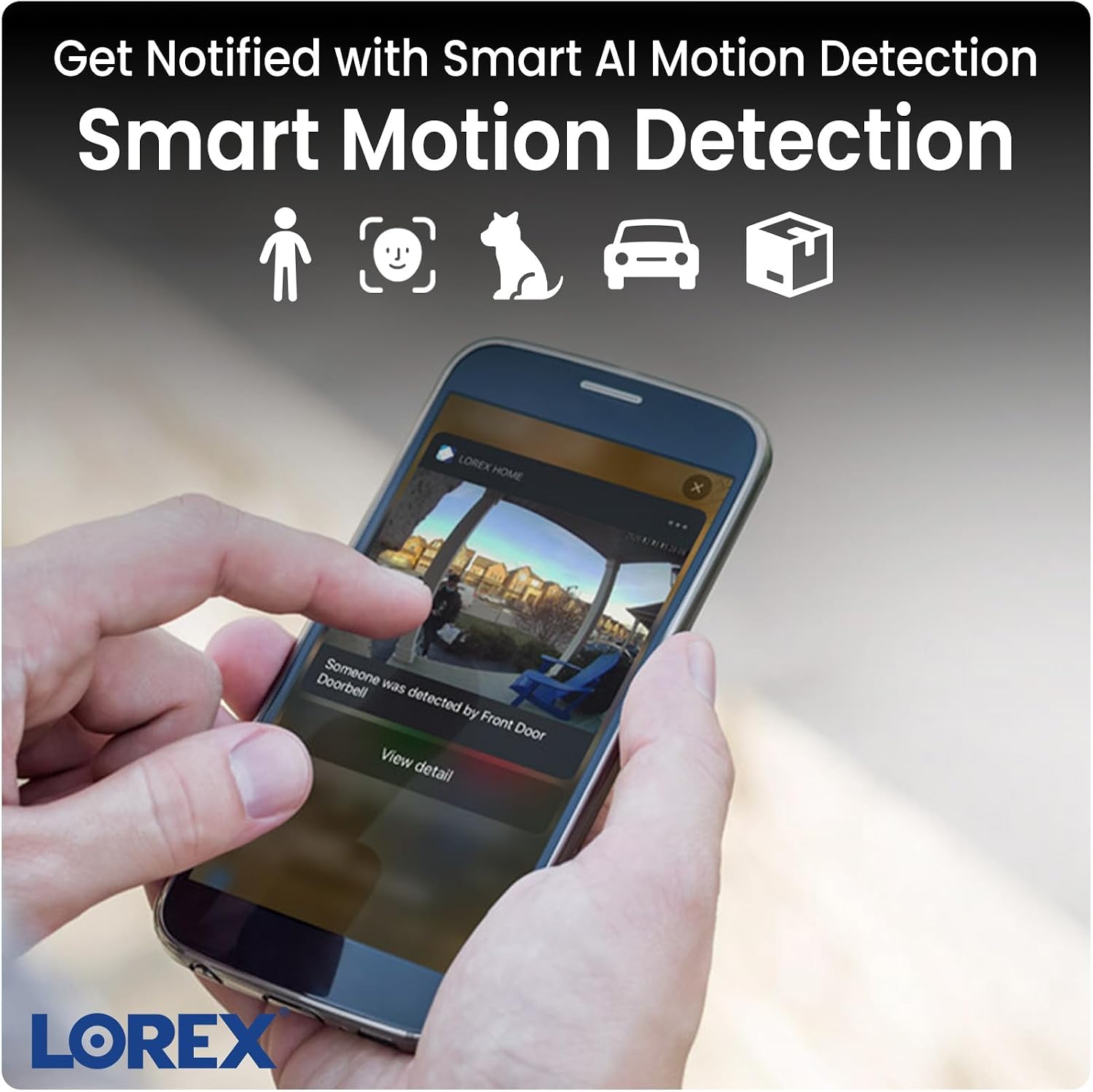 Lorex 4K 8MP IP Wired Metal Dome Outdoor/Indoor Security Camera, White - Smart Security Lighting, Smart Motion Detection, Deterrence Siren, Color Night Vision Booster, 2-Way Talk, IP67 Weatherproof