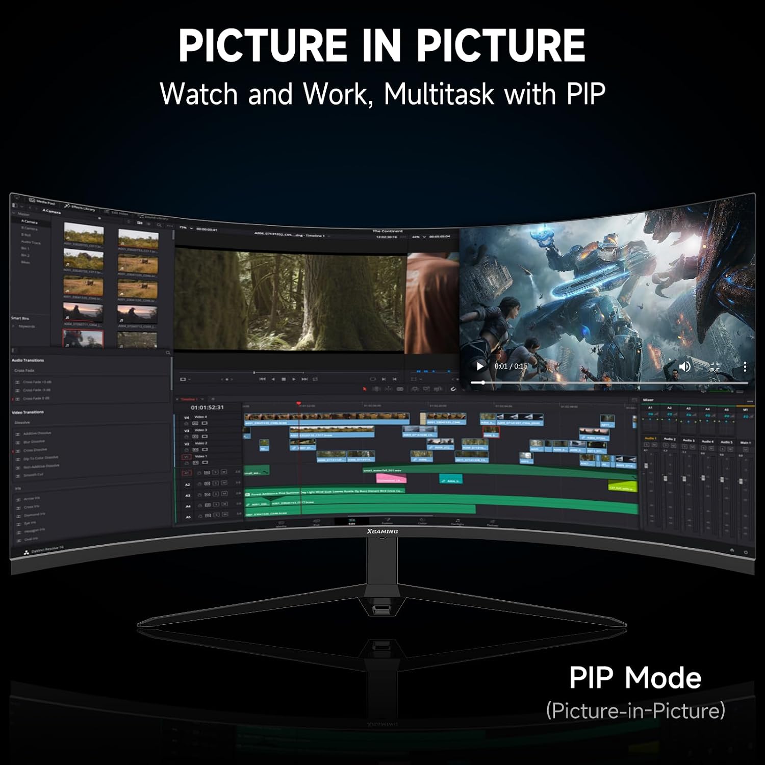 memzuoix Monitor Gaming (WQHD165HZ, 34inch)