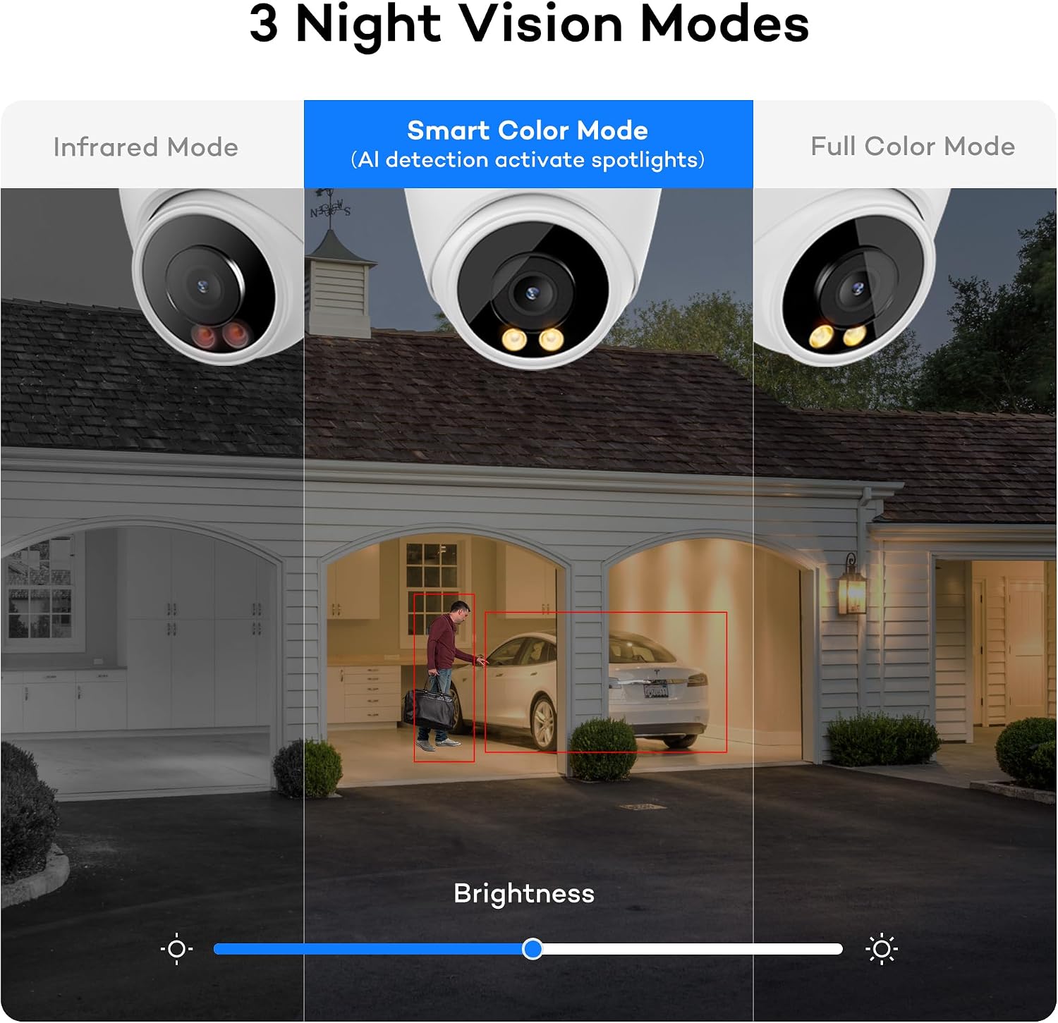 ONWOTE 12MP NVR 32 Channel Security Camera System, Smart Color Night Vision, 20x 6MP Outdoor Audio PoE IP Cameras, 32CH 6K 4K NVR 8TB, 20x Ethernet Cables-1860ft, Commercial CCTV for Business