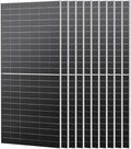 Renogy Solar Panels 10Pcs 590 Watt Bifacial N-Type12V 16BB Solar Panel, 25% High Efficiency Solar Module Monocrystalline for Garden Homes Farm Marine Off-Grid System Black
