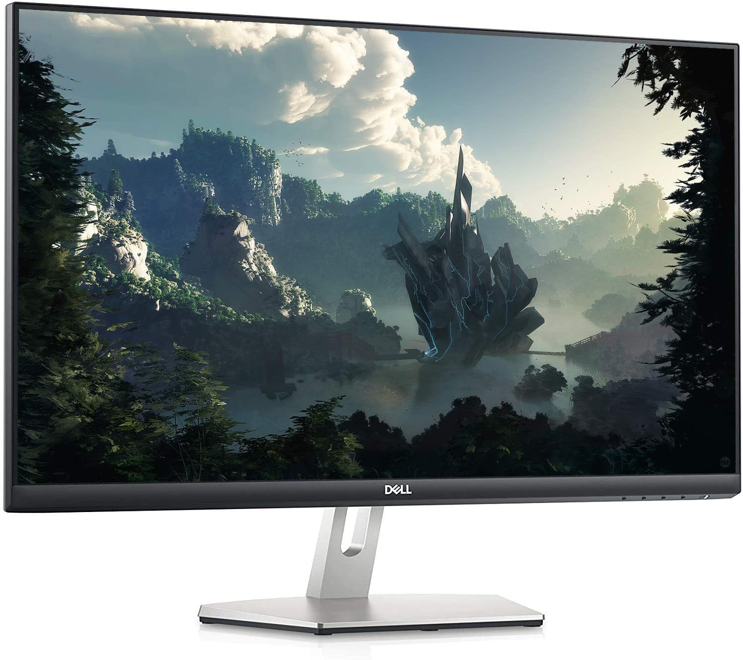 Dell 27-inch QHD 1440p (2560 x 1440) IPS Ultra-Thin Bezel Monitor, 75Hz Refresh Rate, ADM FreeSync, HDMI, DisplayPorts, Built in Speakers, VESA Certified, Sliver