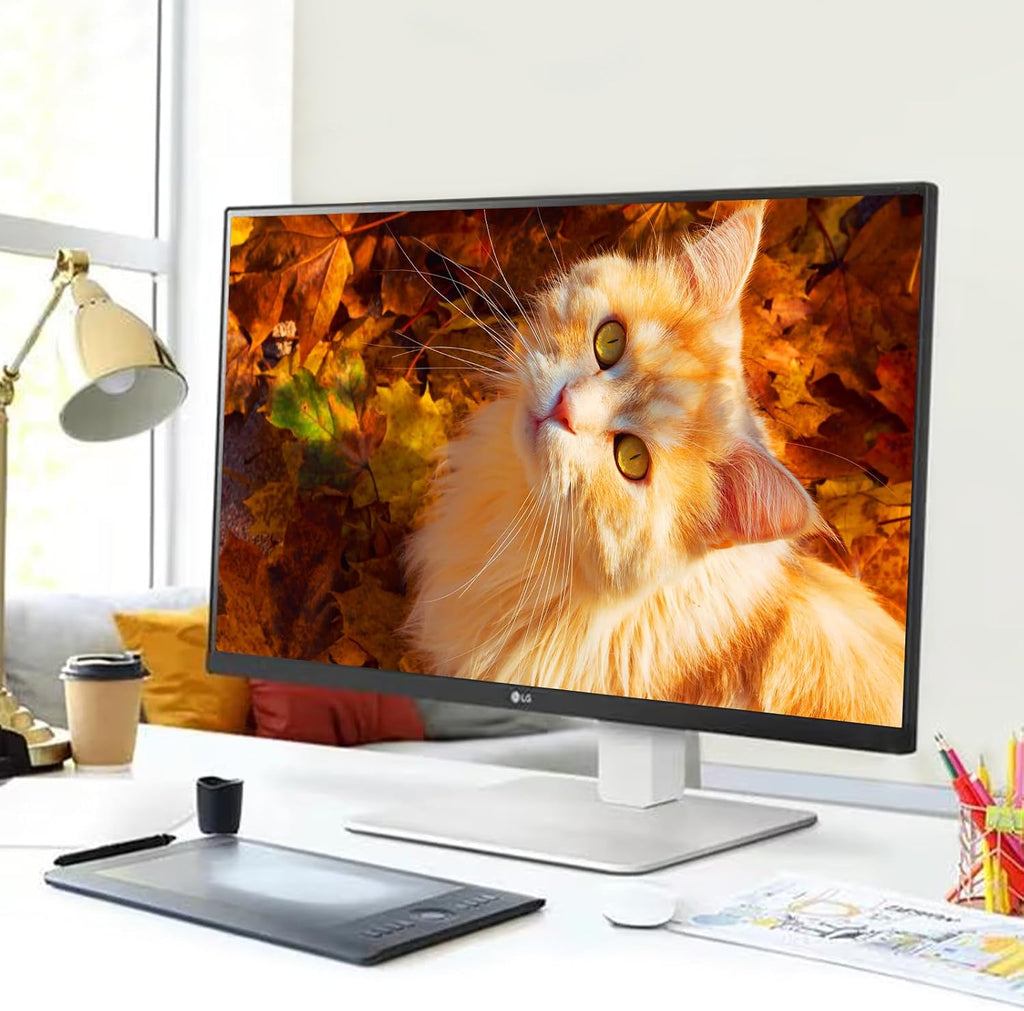 LG 27 inch UltraFine UHD (3840 x 2160) 4K, IPS Monitor, HDR10, 90% DCI-P3, Dynamic Action Sync, Black Stabilizer & Flicker Safe, VESA Mountable, DisplayPort & HDMI, Tilt/Height/Swivel/Pivot Adjustable