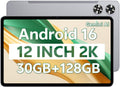 SVITOO 12 Inch Tablet, Android 16 Tablet 12 Inch Large Screen 2K Display, Octa-Core, 30GB RAM 128GB Storage 1TB Expandable, 13MP Dual Camera, 8800mAh, GPS, Dual Speakers, Face Unlock