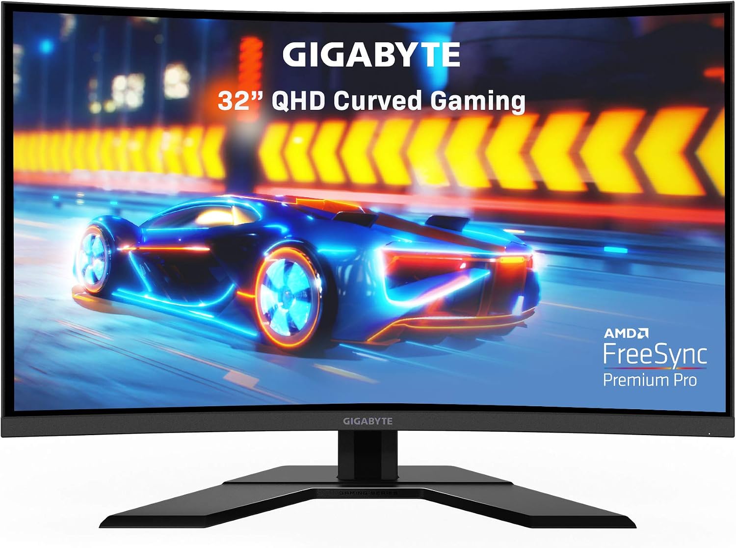GIGABYTE G27F 27' 144Hz 1080P Gaming Monitor, 1920 x 1080 IPS Display, 1ms (MPRT) Response Time, 95% DCI-P3, FreeSync Premium, 1x Display Port 1.2, 2X HDMI 1.4, 2X USB 3.0, Black (G27F-SA)