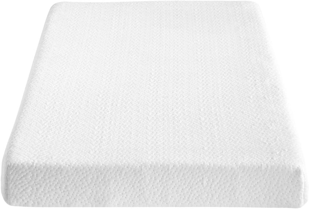 Classic Brands 4.5-Inch Plush Cool Gel Memory Foam Replacement Mattress for Sleeper Sofa Bed Full,White