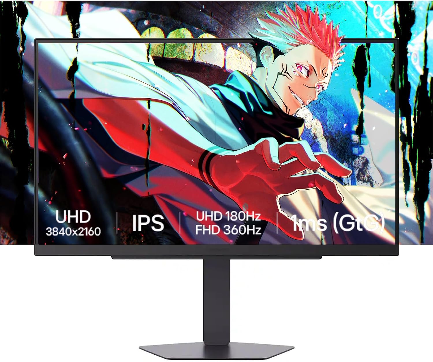 LG 27' Ultragear 4K(3840 x 2160) Gaming Monitor | IDual Mode up to 360Hz, 1ms | NVIDIA G-SYNC Compatible & AMD FreeSync Premium | VESA DisplayHDR 400, 95% DCI-P3 | Adjustable Ergonomic Stand | Black