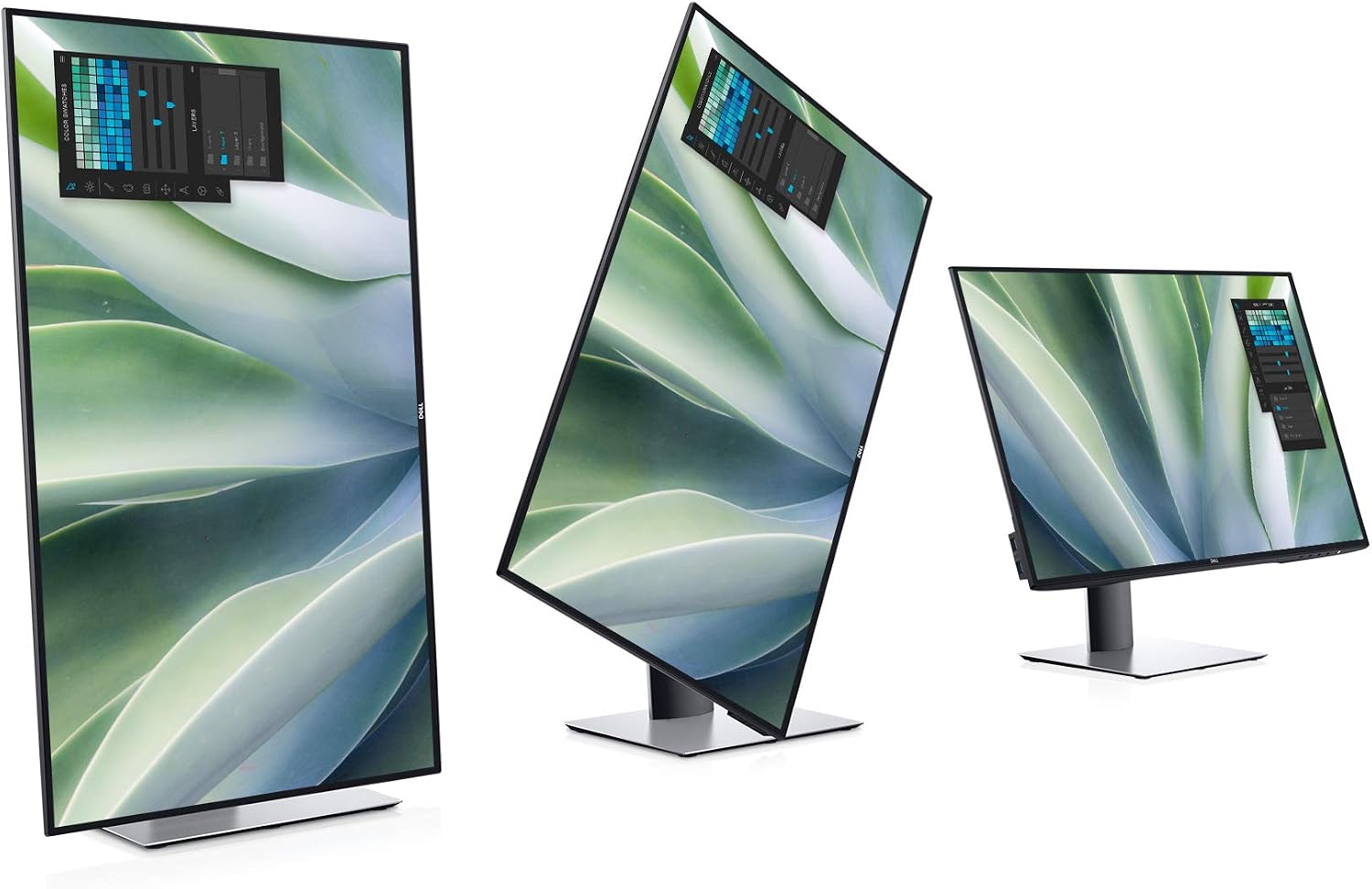 Dell Ultrasharp U2719DX 27-Inch WQHD 2560x1440 Resolution IPS Monitor with Infinity Edge Bezels, Black