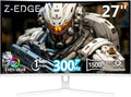 Z Z-EDGE 27 inch Curved Gaming Monitor, FHD 1080P 300Hz 240Hz Computer Monitor, Ultra-Fast MPRT 1ms Curved Monitor, 1500R, 16.7M Colors, UG27H Frameless Bezel, 2X DP 1.4 Ports and 2X HDMI 2.0 Ports