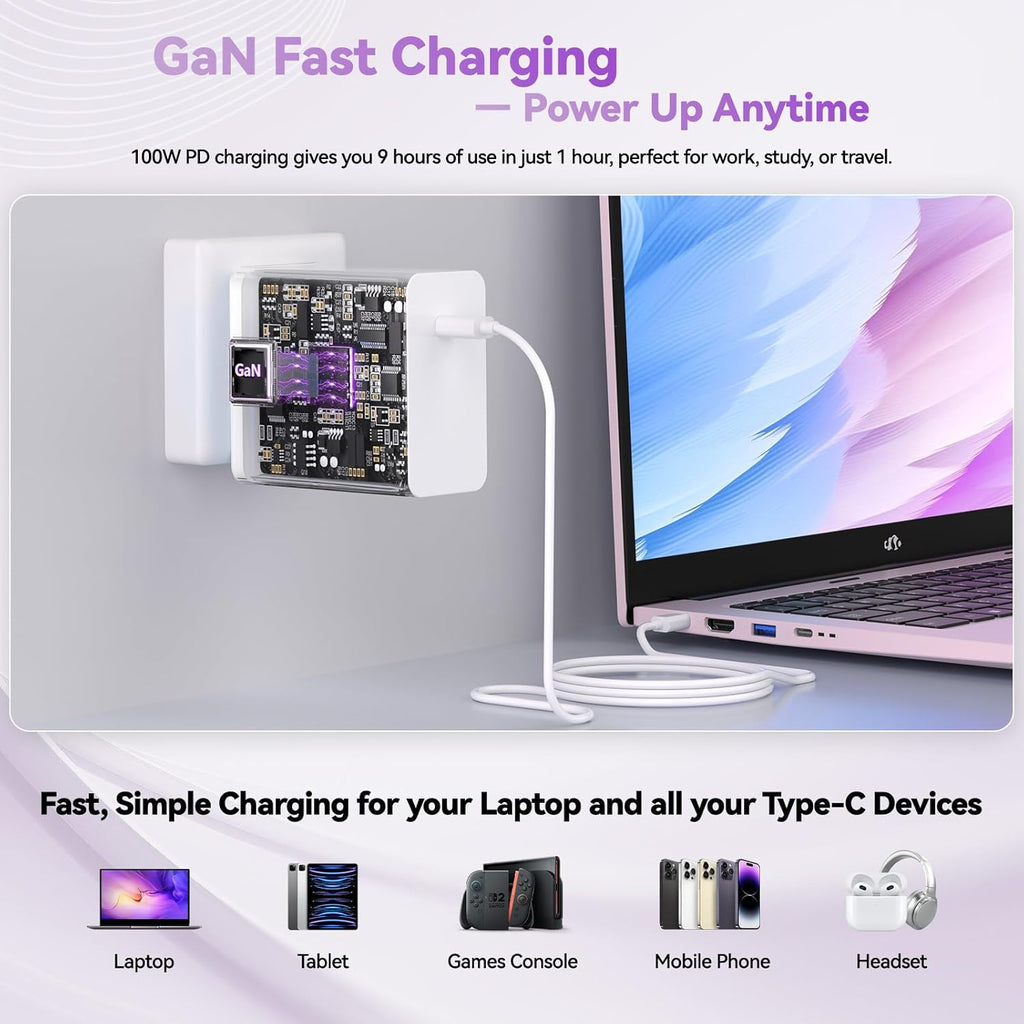 NIMO 17.3' Business-Laptop, AMD Ryzen 7 7735HS (8C/16T), 32GB RAM 2TB NVMe SSD, Radeon 680M for Light Gaming, PD 100W Type-C WiFi-6E BT5.2 Fingerprint Unlock Backlit Keyboard for Working & Student