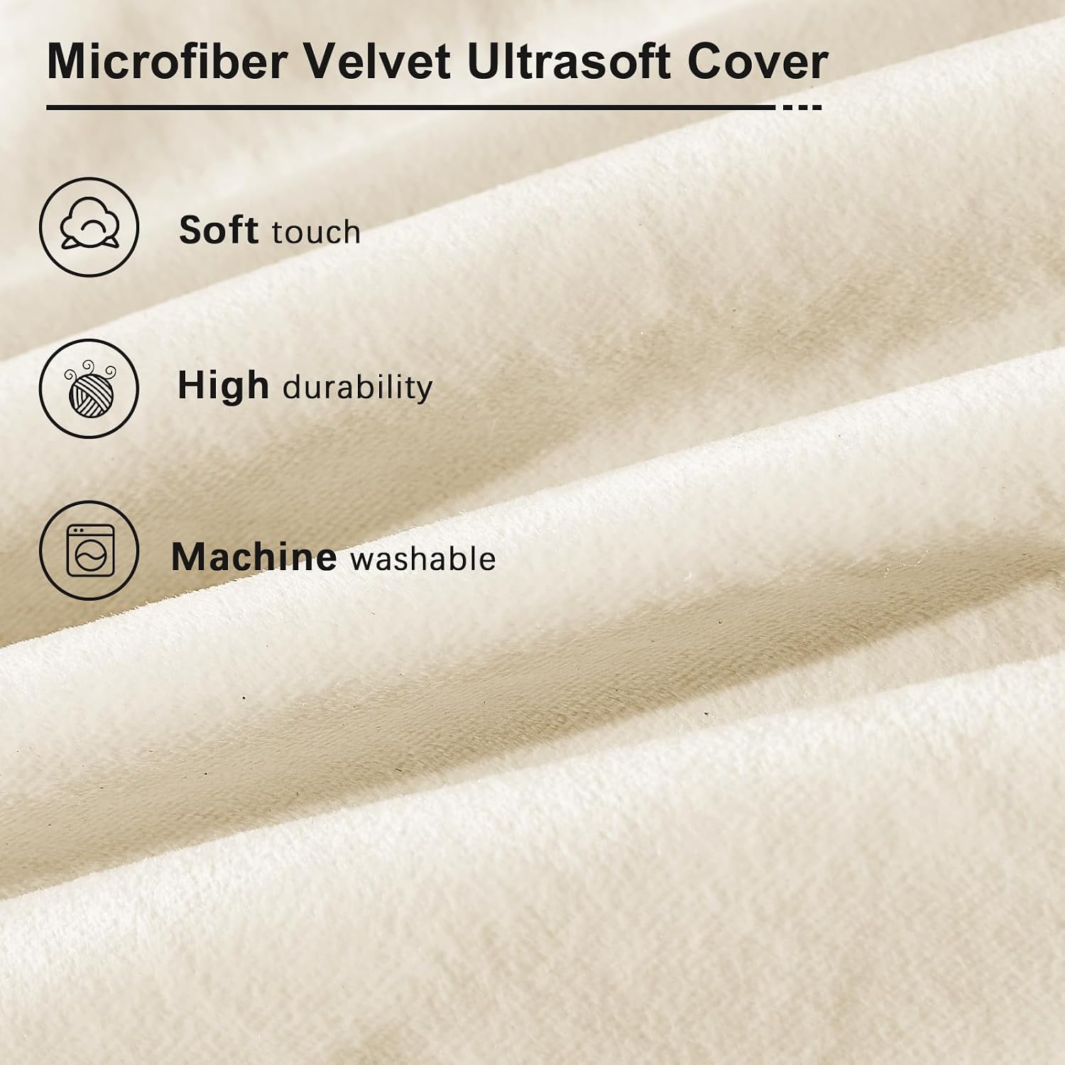 Bean Bag Chairs for Adults - Giant Bean Bag Chair Convertible Bean Bag Bed - Beanbag Chair with Micro Fiber Cover/Furniture Foam Filler - Floor Couch Sofa in Bedroom Dorm Room - Queen Beige