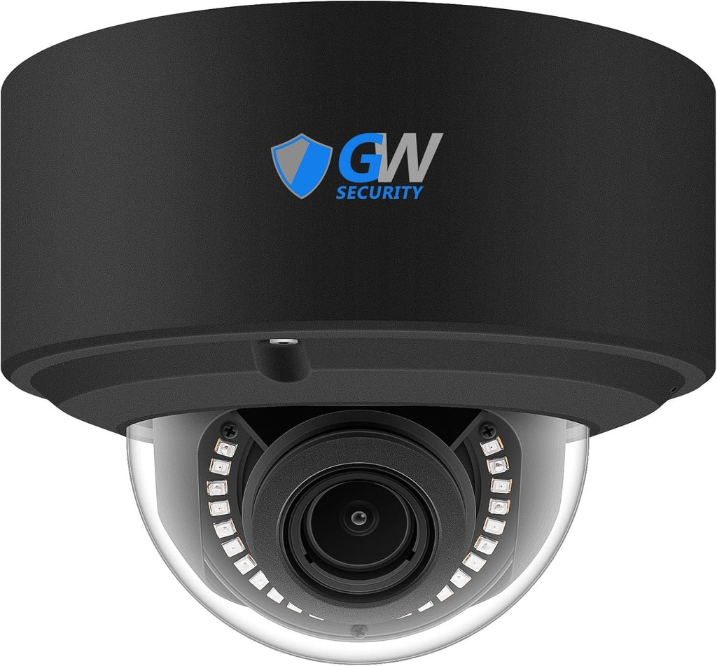 GW Security 8 Channel 12MP NVR 4K IP PoE Security Camera System with 8 UHD 8MP 4K 2.7-13.5mm Motorized Zoom Color Night Vision Waterproof AI Dome Camera, Intelligence AI Smart Functions