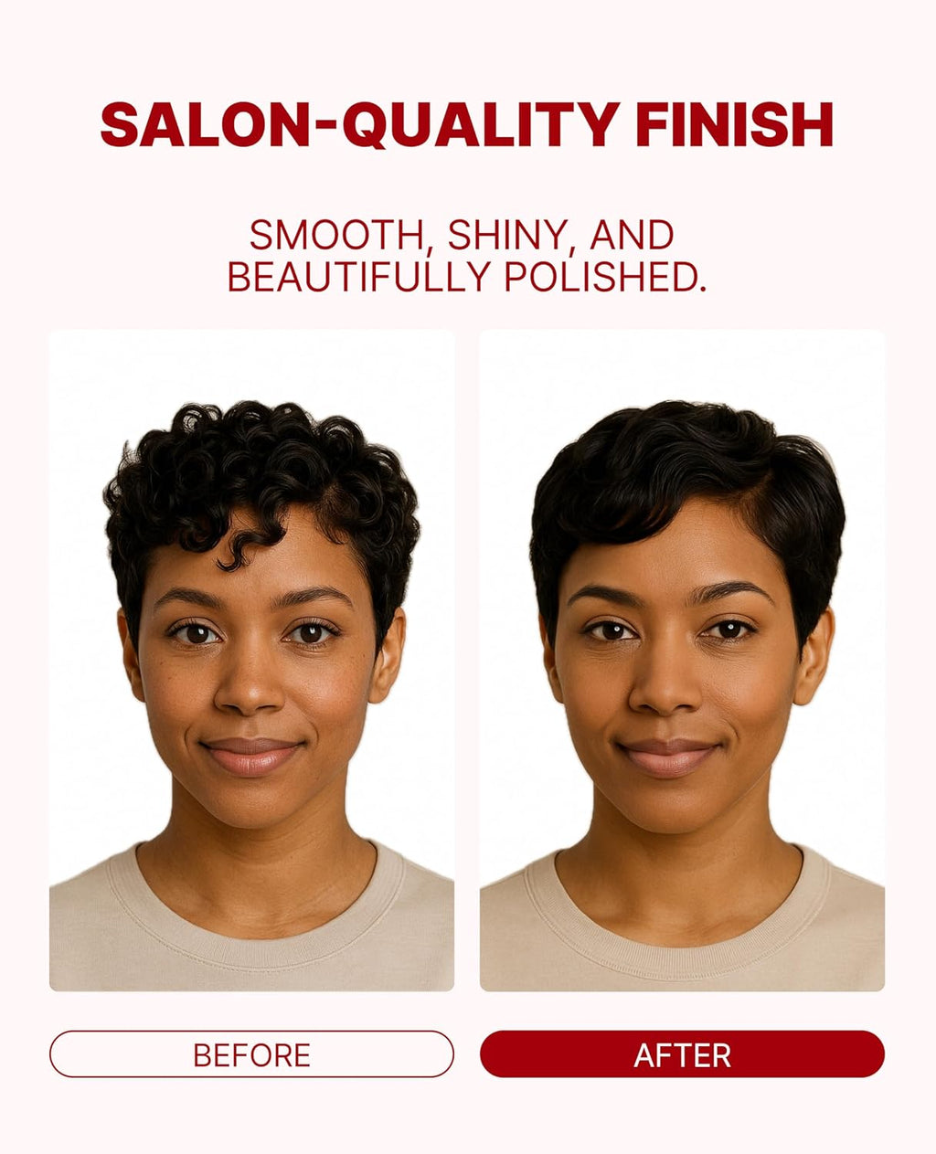 GLAMPALM Classic Volumizing 0.4' | Ceramic Flat Iron Infused with Vita-C Curved Plates for Volume & Curl Korean No.1 Hair straighteners for Women, Root Volume Iron | GP102