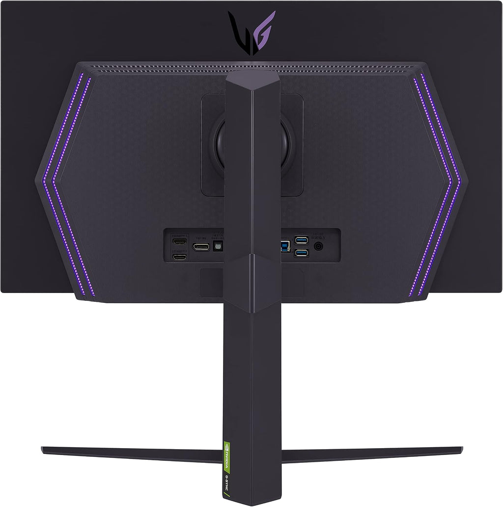 LG ‎27GS95QE 27-inch Ultragear OLED Gaming Monitor QHD 1440p 240Hz 0.03ms DisplayHDR True Black 400 AMD FreeSync Premium Pro NVIDIA G-Sync HDMI 2.1 DisplayPort Tilt/Height/Swivel Stand Black
