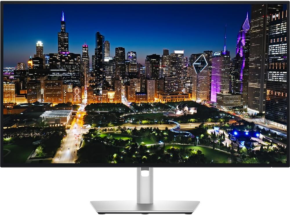 Dell DELL-U3225QE UltraSharp 32 inch 4K UHD 120Hz 16:9 IPS Black Monitor Bundle with 2 YR CPS Enhanced Protection Pack