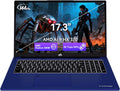 NIMO AI Copilot+ PC Business-Laptop, 17.3' Laptop, AMD Ryzen AI 370(12C/24T, 50 Tops NPU), Radeon 890M, 64GB RAM 4TB SSD, 144Hz, PD 100W USB-C 4.0, AI-PC with Wi-Fi 6E for Working Business Creation