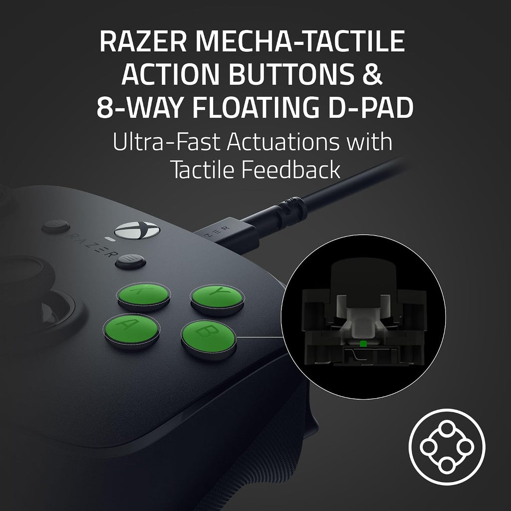 Razer Wolverine V3 Tournament Edition Wired Gaming Controller + BlackShark V2 X Xbox Gaming Headset: Licensed for Xbox Series X|S, Xbox One, Windows PC