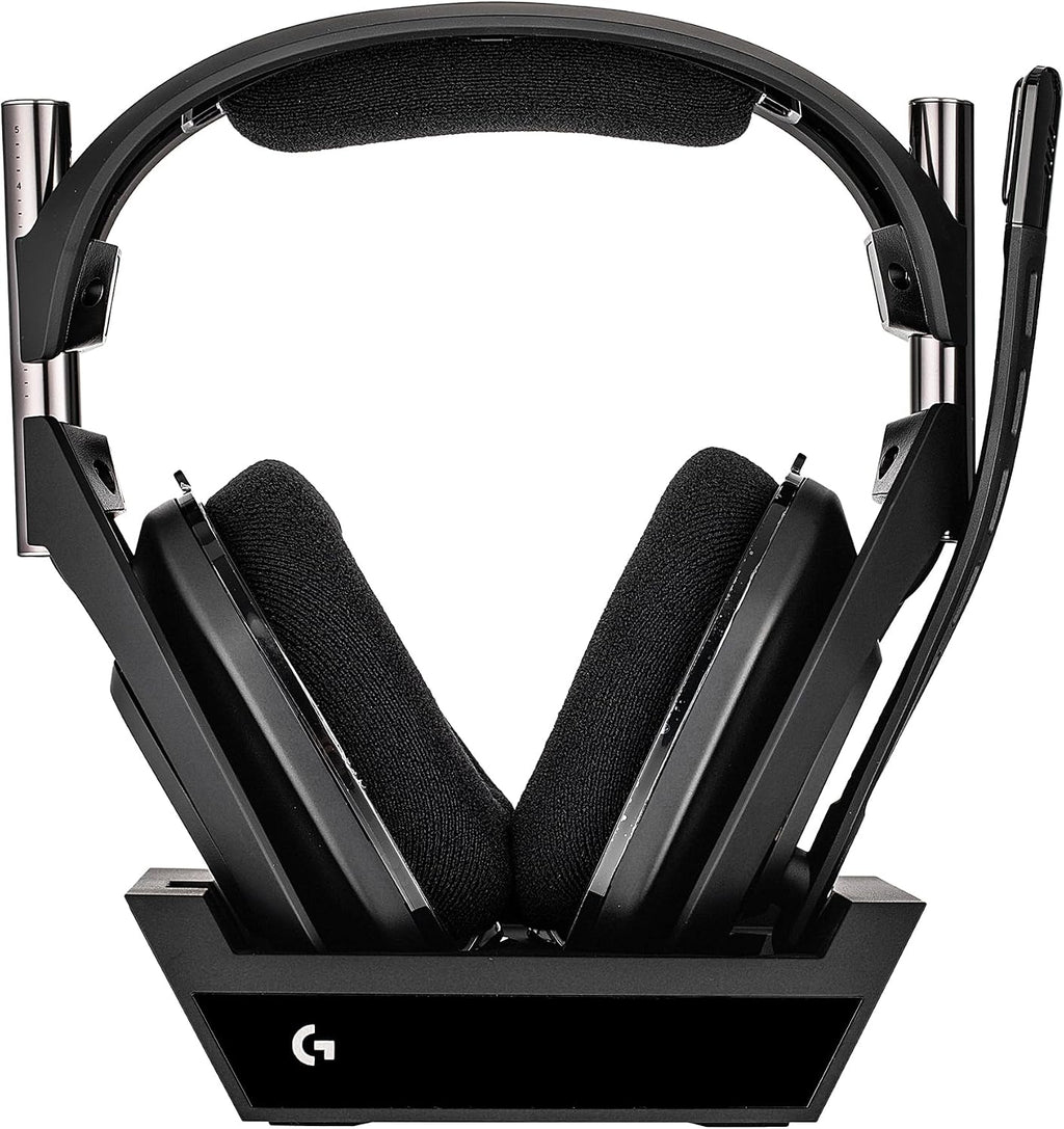 Logitech G Astro A50 X Omni-Platform Wireless Gaming Headset + Base Station Bundle Including: Logitech G G502 X Plus Lightspeed Wireless RGB Gaming Mouse, Headphone Holder, Cleaning Kit, Mouse Pad