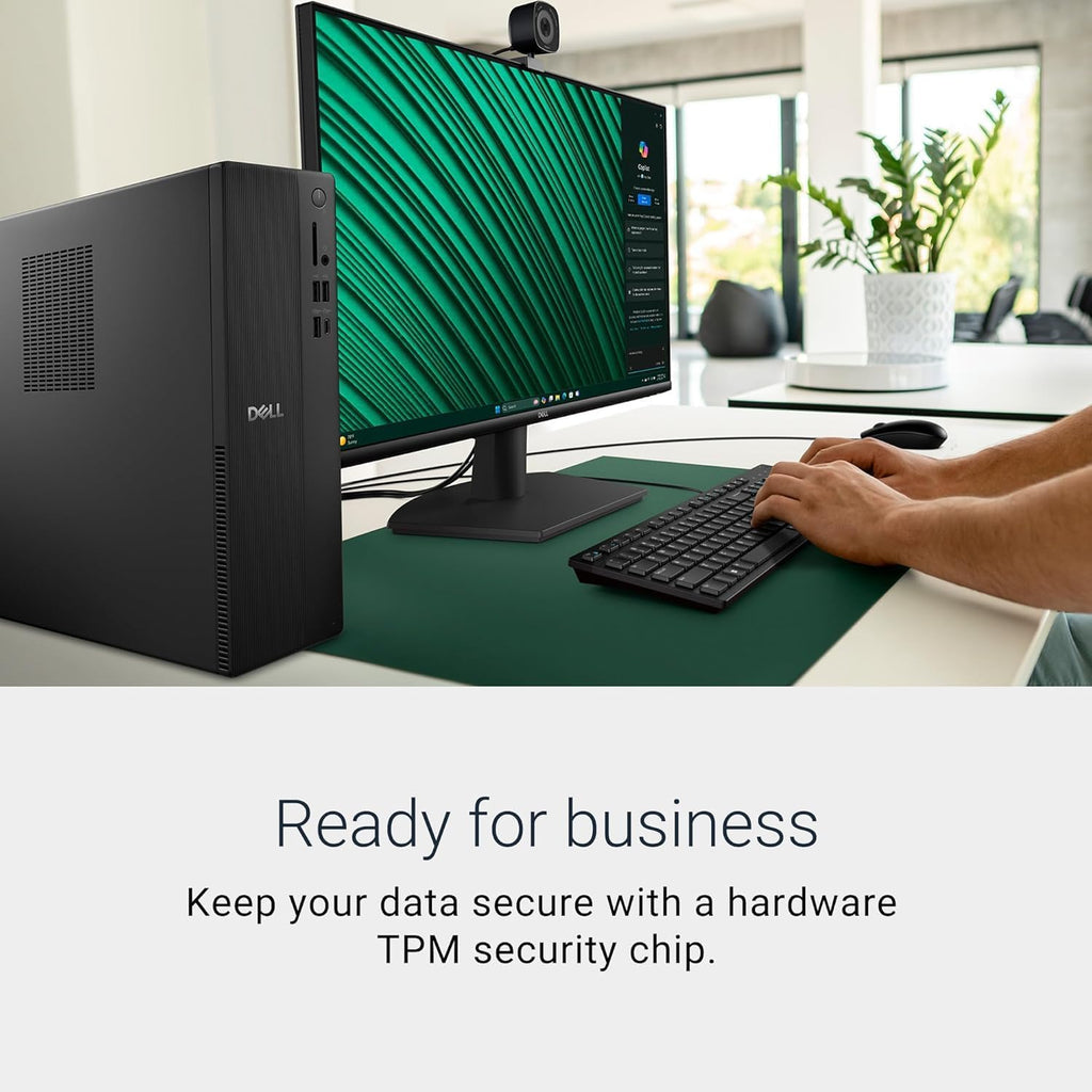 Dell 2025 ECS1250 Business Desktop - Intel Ultra 5-225(10Core, 10Threads), Ultra-Quiet Design, 32GB DDR5 RAM, 2TB PCIe SSD + 512GB Portable SSD, SD-Card Reader, Dual 4K Monitor Support, Windows11